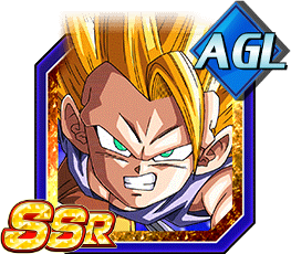 Focused on Victory Super Saiyan 3 Goku GT Dragon Ball Z Dokkan