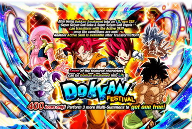 Theoretical 350 Million Download Celebration Dual DokkanFest (SSJ4 Goku &  Vegeta - SSJ4 Gogeta & Transforming Syn Shenron - Omega Shenron) :  r/DBZDokkanBattle
