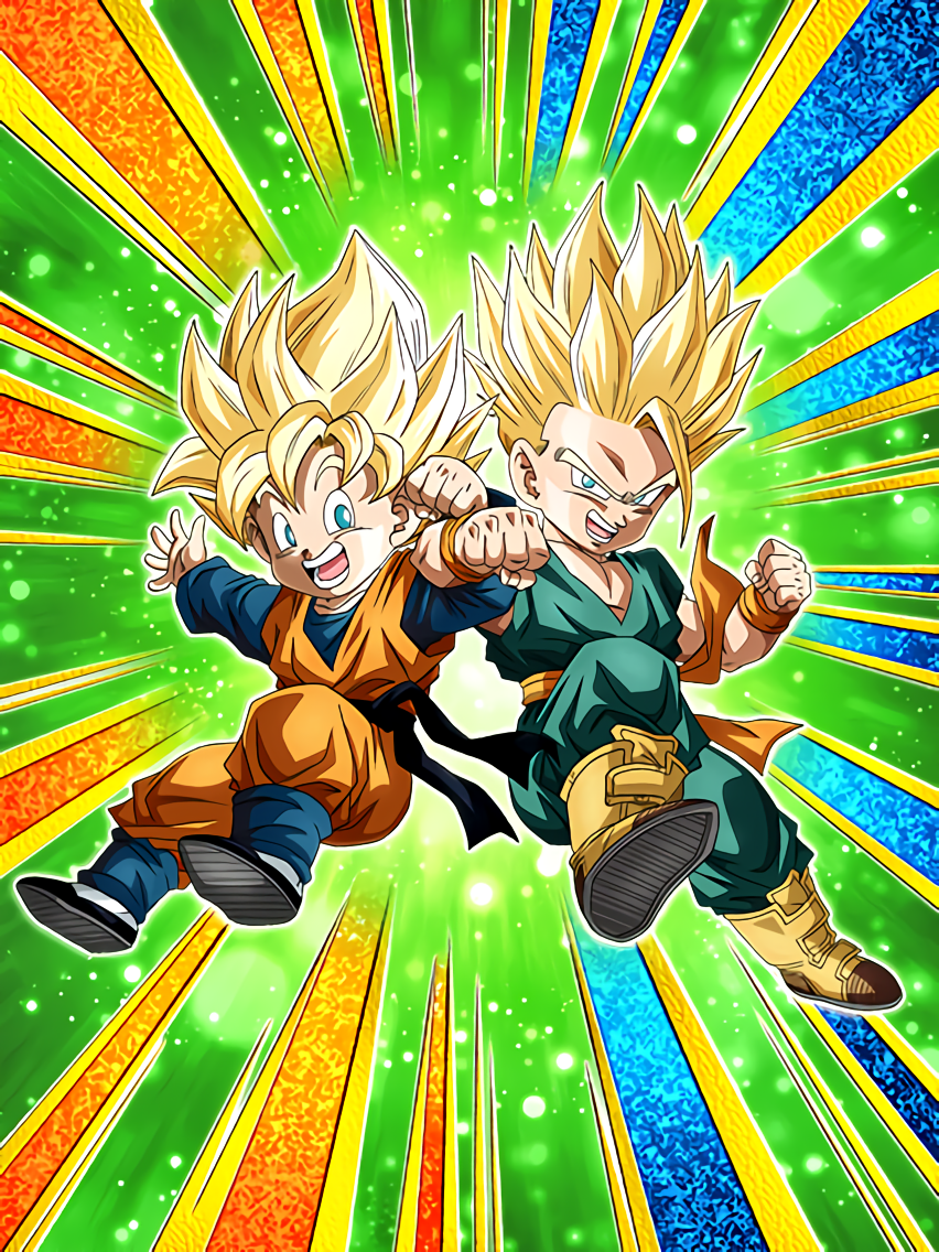 Goten And Trunks On We Heart It - Kid Trunks Ssj - Dragonball Z  Kids  T-Shirt for Sale by Alfredkaemme