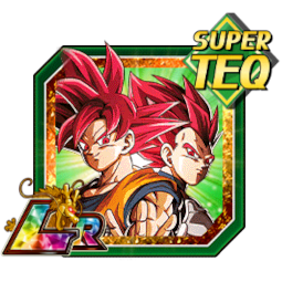 Super Saiyan God Goku & Vegeta (Dokkan Battle) Spiral Notebook