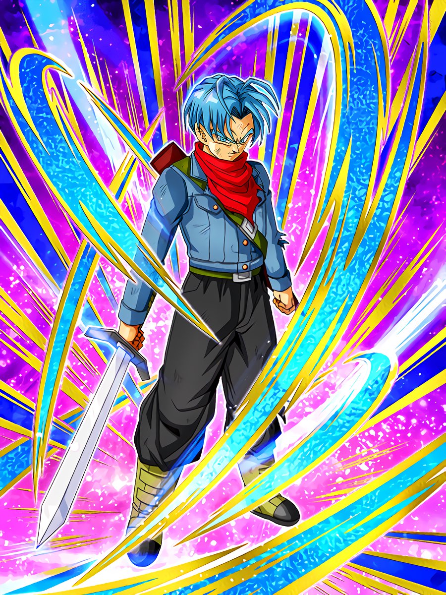 Resilient Will to Protect the Future Trunks Teen Future