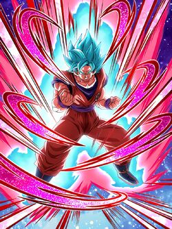 Kaioken x 20 Super Saiyan Blue Goku