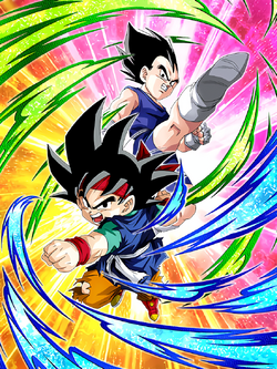 Promising Boys Goku Jr. & Vegeta Jr. | Dragon Ball Z Dokkan Battle Wiki | Fandom Promising Boys Goku Jr. & Vegeta Jr. | Dragon Ball Z Dokkan Battle Wiki | Fandom