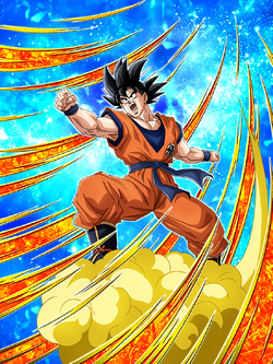 World Beyond the Clouds Goku Dragon Ball Z Dokkan Battle Wiki