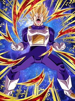 SSR Determined to Fight Back - Super Saiyan 2 Vegeta STR