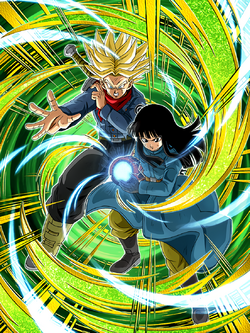 Human Pride Super Saiyan Trunks Future Mai Future Dragon