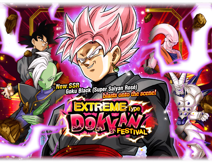 Extreme Dokkan Festival Goku Black Super Saiyan Ros Dragon