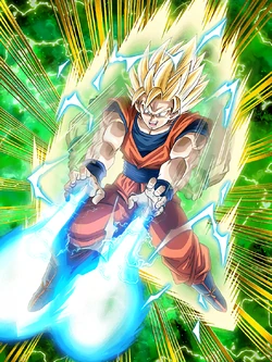 picture Goku Super Saiyan 2 Black And White https dbz dokkanbattle fandom com wiki whirlwind strike super saiyan 2 goku