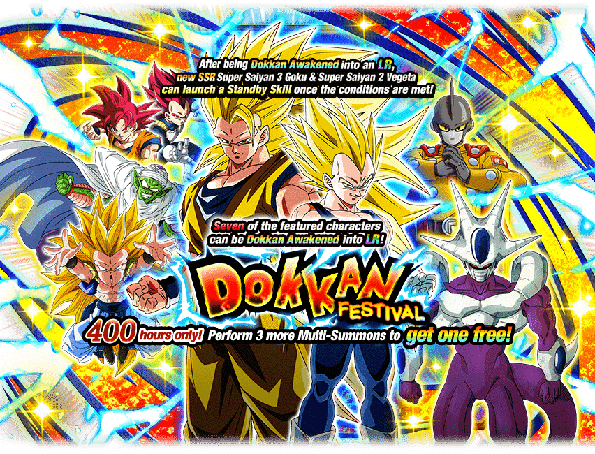 Dokkan Festival: Super Saiyan 3 Goku & Super Saiyan 2 Vegeta, Dragon Ball  Z Dokkan Battle Wiki