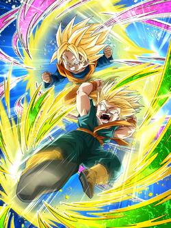 Pint-Sized Super Warriors Super Saiyan Trunks (Kid) & Super Saiyan