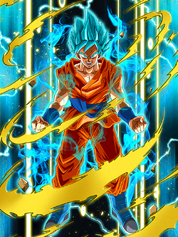 Necessary Evolution Super Saiyan God SS Goku