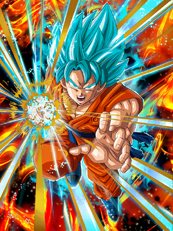 A God Evolved Super Saiyan God Ss Goku | Dragon Ball Z Dokkan Battle Wiki |  Fandom