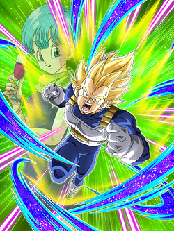 This super saiyan 2 Vegeta has one of the best sa's in the game in my  opinion : r/DBZDokkanBattle