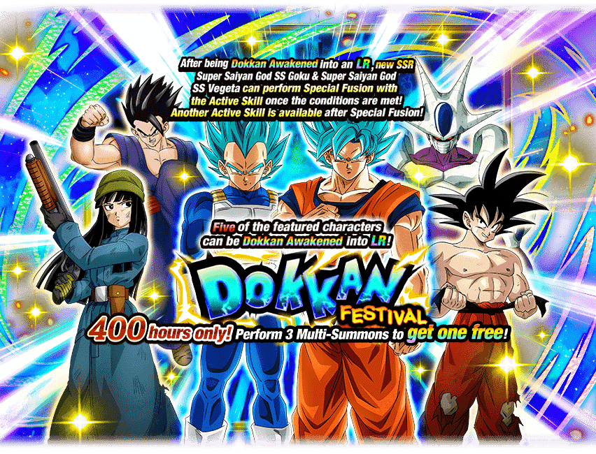 Dokkan Festival Super Saiyan God SS Goku Super Saiyan God SS