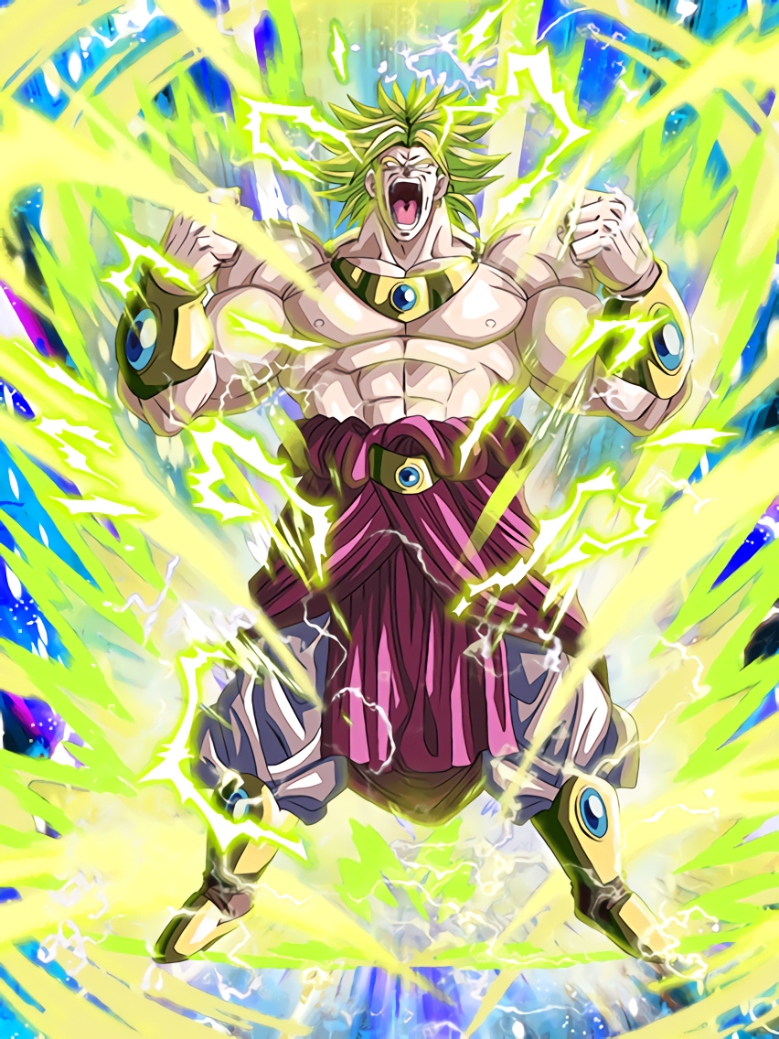 The Roar of Death Legendary Super Saiyan Broly Dragon Ball Z