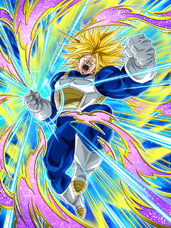 Saiyan Armor Super Saiyan Trunks (Teen) Support Unit Concept. :  r/DBZDokkanBattle