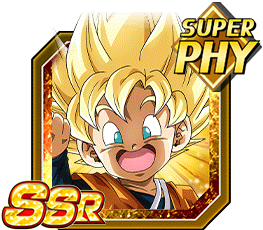 Curiosity-Filled Struggle Super Saiyan Goten (Kid)