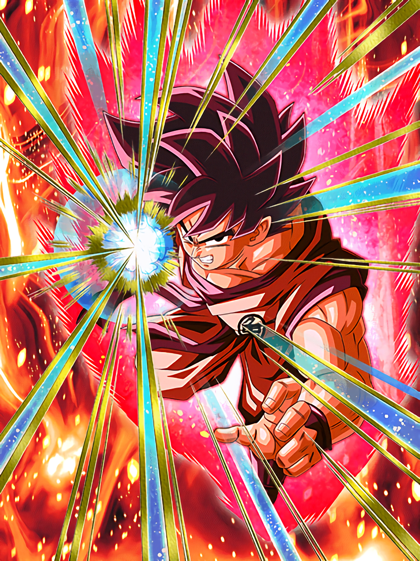 The Trump Card Goku (Kaioken)  Dragon Ball Z Dokkan Battle Wiki