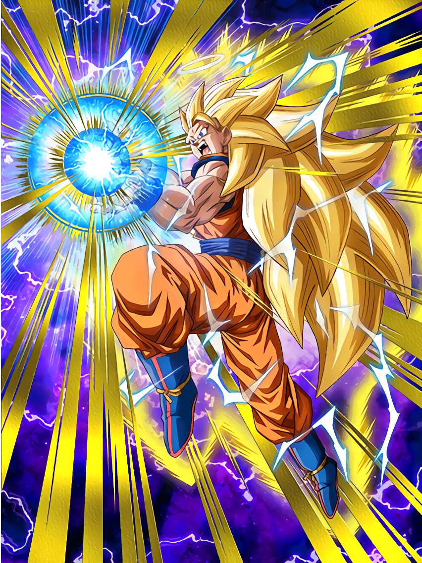 Boiling Power Super Saiyan 3 Goku