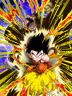 Full On Strike Goku Youth Giant Ape Dragon Ball Z Dokkan