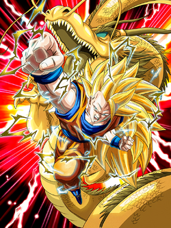 Mystery Super Technique Super Saiyan 3 Goku Dragon Ball Z Dokkan