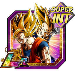 Fused Super Power Super Saiyan Goku & Super Saiyan Vegeta