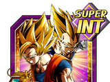 Fused Super Power Super Saiyan Goku & Super Saiyan Vegeta