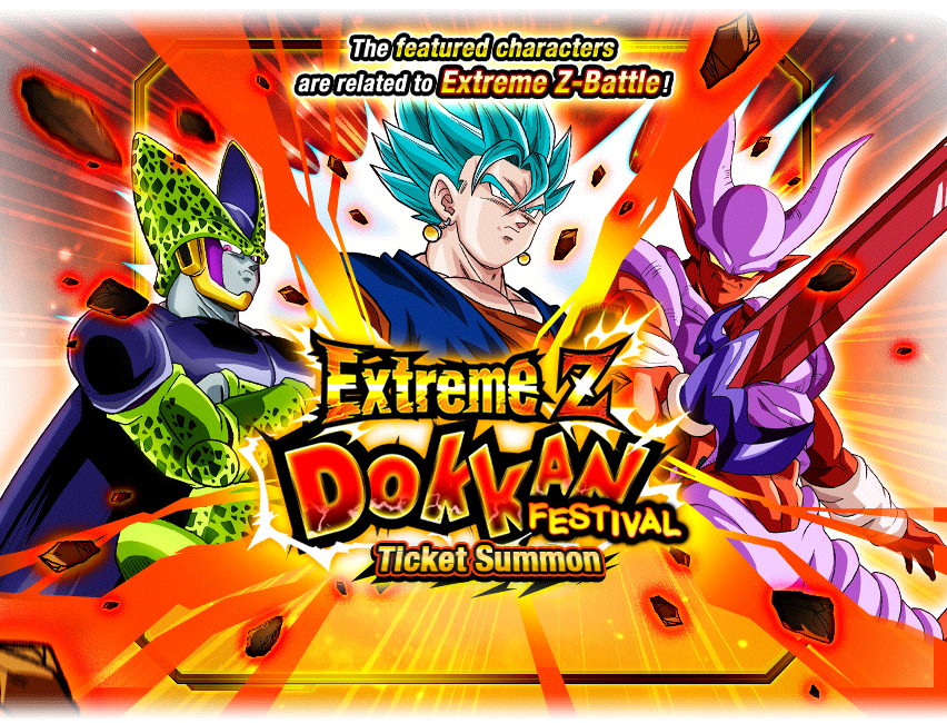 Extreme Z Dokkan Festival Super Saiyan God SS Vegito Dragon