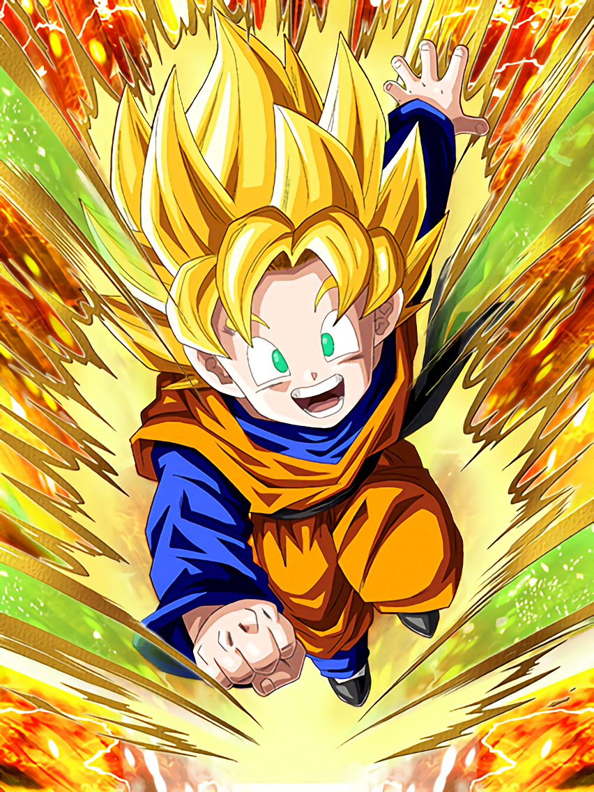 Promising Son Super Saiyan Goten Kid Dragon Ball Z Dokkan