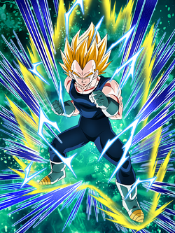 Awakened UR Indomitable Fighting Spirit - Super Saiyan 2 Vegeta Super TEQ