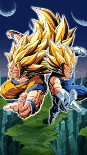 Universe's Last Hope Super Saiyan 3 Goku & Super Saiyan 2 Vegeta | Dragon  Ball Z Dokkan Battle Wiki | Fandom