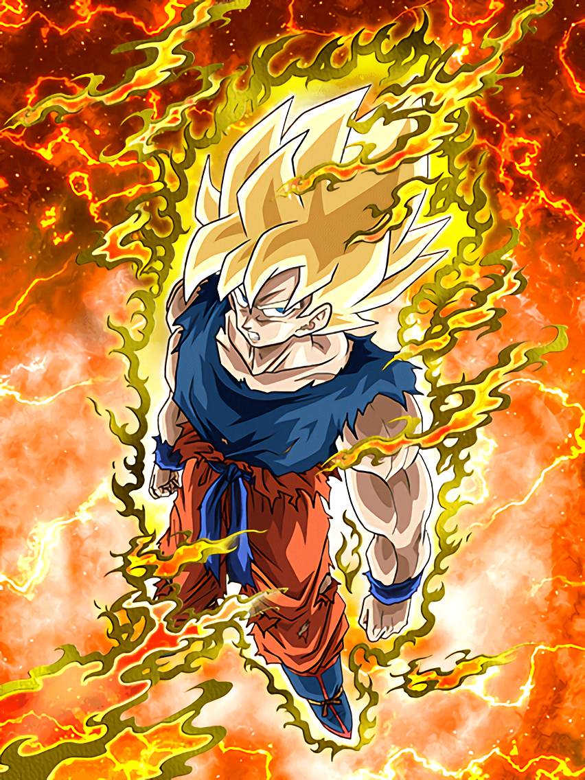 Legendary Super Saiyan Super Saiyan Goku Dragon Ball Z Dokkan Battle Wiki Fandom