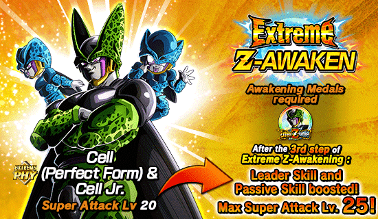 Extreme Z Battle The Deadly Cell Games Cell Perfect Form Cell