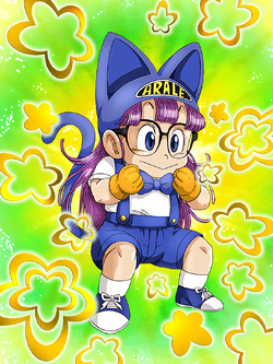 Gaze of Pure Passion Arale Norimaki Dragon Ball Z Dokkan Battle