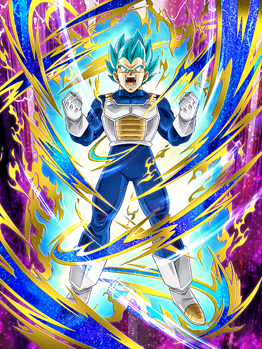 Uncontrollable Rage Super Saiyan God Ss Vegeta Dragon Ball Z Dokkan Battle Wiki Fandom