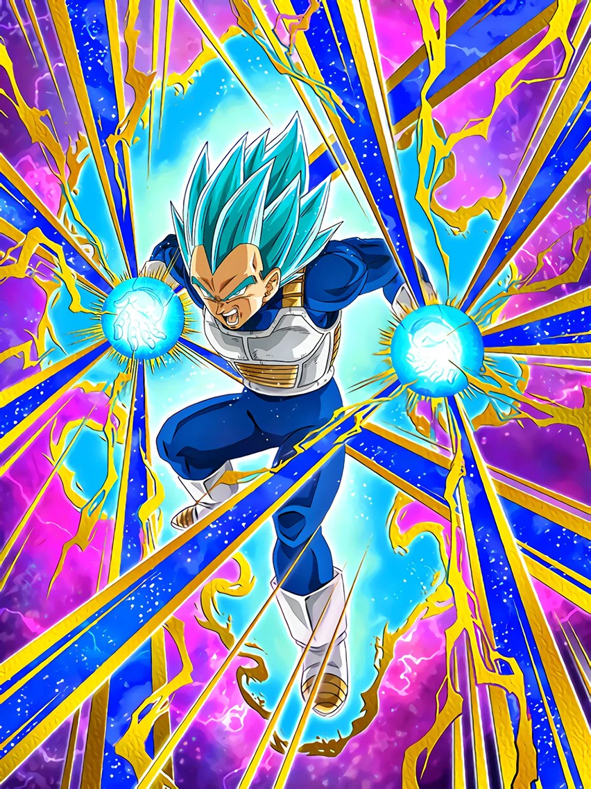 Pursuit of Personal Strength Super Saiyan God SS Vegeta Dragon