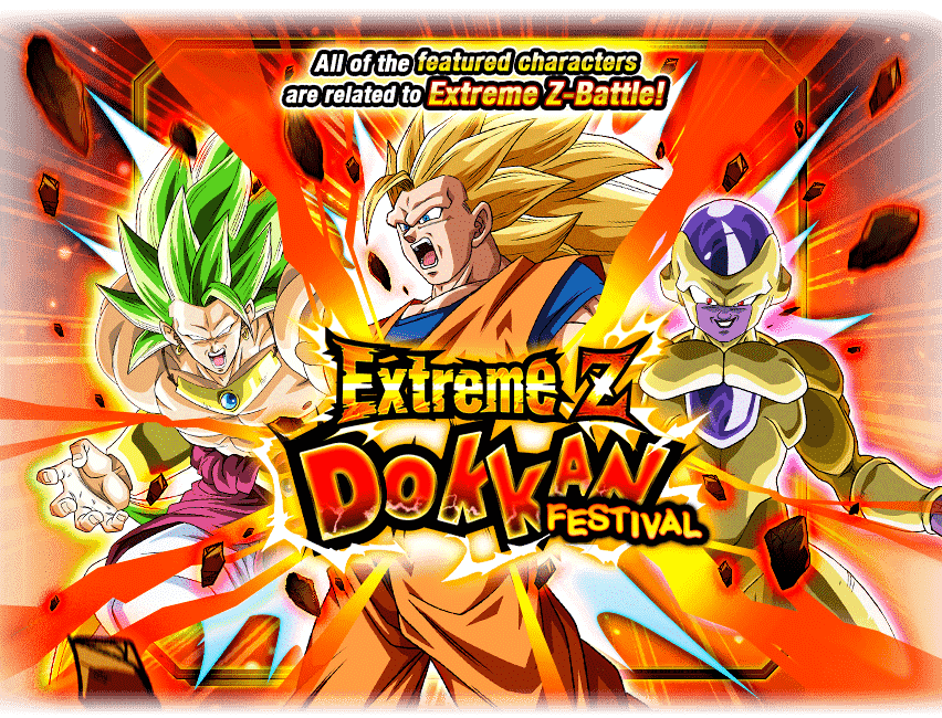 Extreme Z Dokkan Festival Super Saiyan 3 Goku Dragon Ball Z