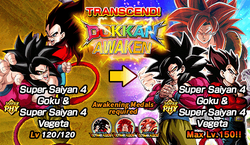 Beans (waiting for saiyan saga celebration) on X: [Limit Breaking  Fusion] Super Saiyan 4 (Limit Breaker) Gogeta #DokkanBattle Aura by:  @BlackFlimDA  / X