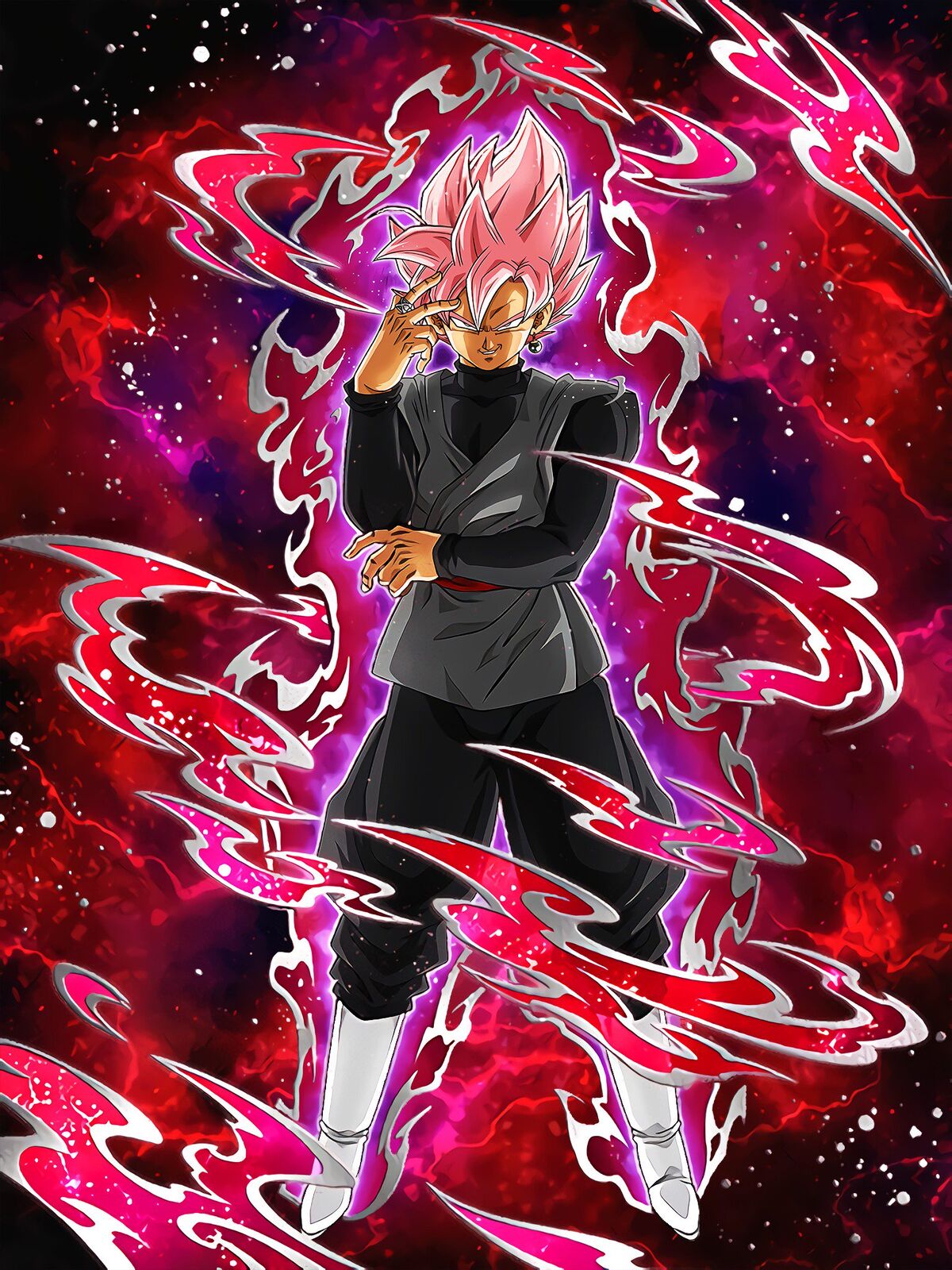 Beautiful Domination Goku Black Super Saiyan Ros Dragon Ball