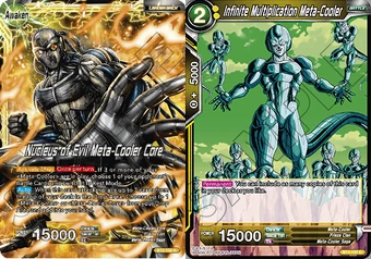 dragon ball super card game meta cooler deck Dragon Ball Super Collectible Card Game Union Force Special Rare The Infinite Force Meta-Cooler Core BT2-108 SPR