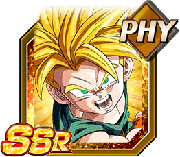 Saiyan Armor Super Saiyan Trunks (Teen) Support Unit Concept. :  r/DBZDokkanBattle