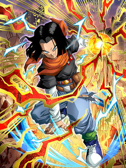 Ruthless Pressure Android 17 Future Dragon Ball Z Dokkan