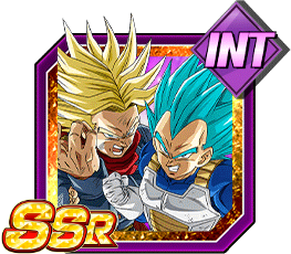 Proud Saiyan Lineage Super Saiyan God SS Vegeta & Super Saiyan Trunks  (Future)