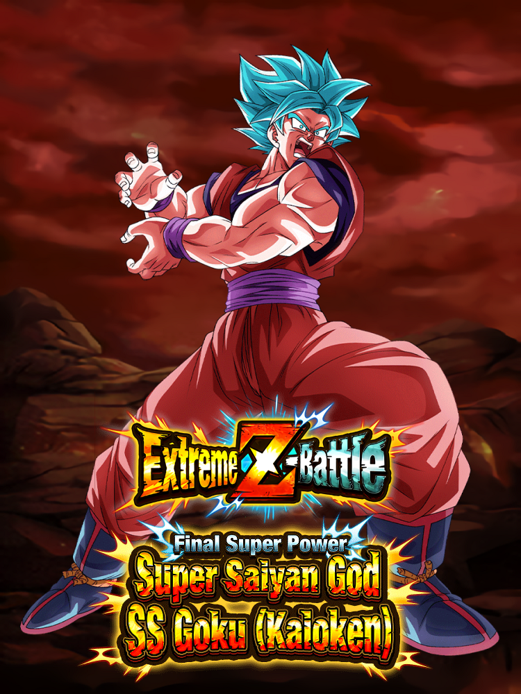 Final Super Power Super Saiyan God SS Goku (Kaioken)