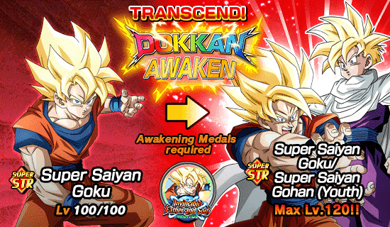 Free: dokkanbattle [awakening Of Miracles] Super Saiyan - Goku