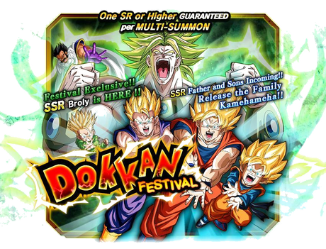 Dokkan Festival Legendary Super Saiyan Broly Dragon Ball Z