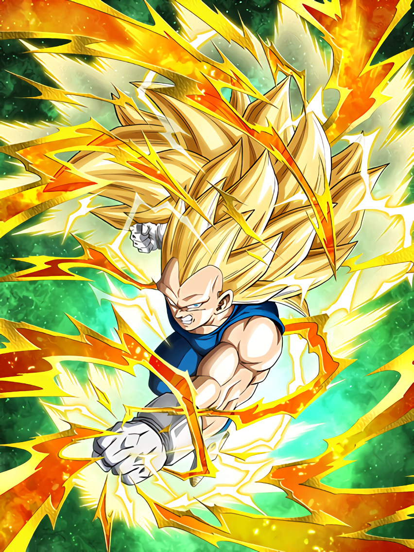 dragon ball z vegeta super saiyan 3 battle of gods