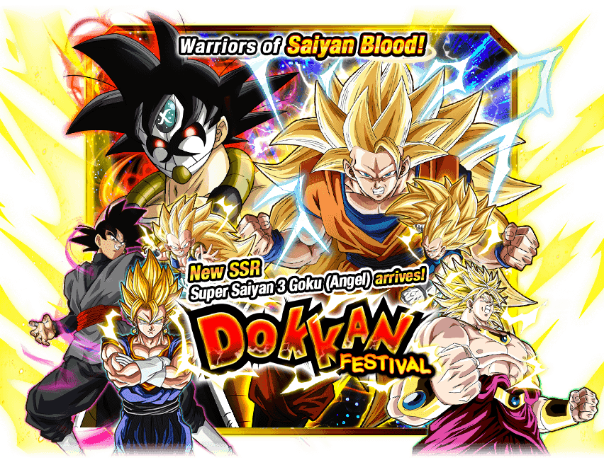 Dokkan Festival Super Saiyan 3 Goku Angel Dragon Ball Z