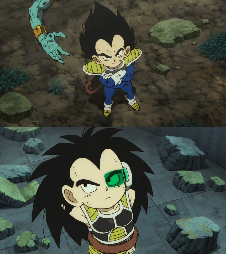 Back On Planet Vegeta There Were Two Kids Born From - Raditz Dragon Ball,  HD Png Download - 800x1408(#237098) - PngFind