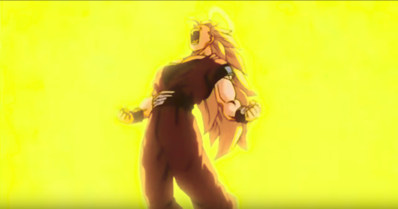 Goku First Super Saiyan 3 Transformation #goku #gokusolos #gokusen